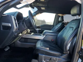 2017 Ford F-350 Platinum with VIN 1FT8W3BT2HEF16434, listed as a Copart auction lot 47240165 with 99,219 mi miles and Salvage Title. Bid and sale history available at DreamBid. Image 7.