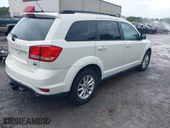 2015 Dodge Journey SXT z VIN 3C4PDCBG3FT561089, wystawiony jako IAAI lot #42634049 z przebiegiem 108 035 mil mil oraz . Historia ofert i sprzedaży dostępna na DreamBid. Obrazek 4.