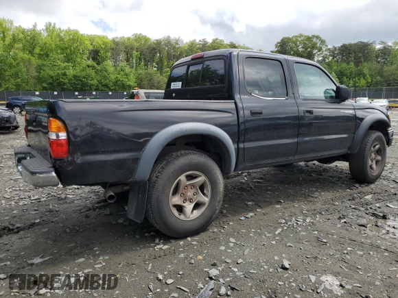 2001 Toyota Tacoma PreRunner with VIN 5TEGN92N31Z792126, listed as a Copart auction lot 55792765 with 215,140 mi miles and Clean Title. Bid and sale history available at DreamBid. Image 3.