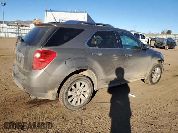 2010 Chevrolet Equinox LTZ with VIN 2CNFLGEY7A6314872, listed as a Copart auction lot 86433824 with 165,061 mi miles and Salvage Title. Bid and sale history available at DreamBid. Image 3.