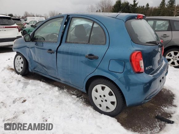 2017 Nissan Micra S z VIN 3N1CK3CP9HL265566, wystawiony jako Copart lot #86695364 z przebiegiem 40 078 mil mil oraz Tytuł czysty. Historia ofert i sprzedaży dostępna na DreamBid. Obrazek 2.