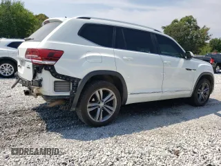 2018 Volkswagen Atlas SE z VIN 1V2PR2CA1JC570706, wystawiony jako Copart lot #68623484 z przebiegiem 136 747 mil mil oraz Szkoda całkowita • Salvage title. Historia ofert i sprzedaży dostępna na DreamBid. Obrazek 3.