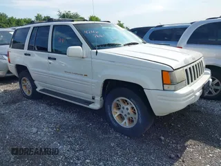 1996 Jeep Grand Cherokee Limited with VIN 1J4GZ78Y1TC381474, listed as a IAAI auction lot 42467661 with 155,587 mi miles and . Bid and sale history available at DreamBid. Image 1.