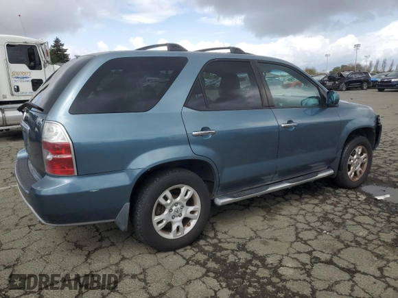2005 Acura MDX Touring z VIN 2HNYD187X5H528706, wystawiony jako Copart lot #51371595 z przebiegiem 156 137 mil mil oraz Szkoda całkowita • Salvage title. Historia ofert i sprzedaży dostępna na DreamBid. Obrazek 3.