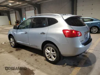 2012 Nissan Rogue S with VIN JN8AS5MV7CW362902, listed as a Copart auction lot 58706805 with 143,988 mi miles and Clean title. Bid and sale history available at DreamBid. Image 2.