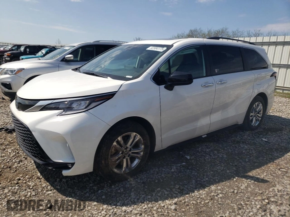 2023 Toyota Sienna XSE with VIN 5TDDSKFC1PS099900, listed as a Copart auction lot 52384175 with Not provided miles and Salvage title. Bid and sale history available at DreamBid. Image 1.