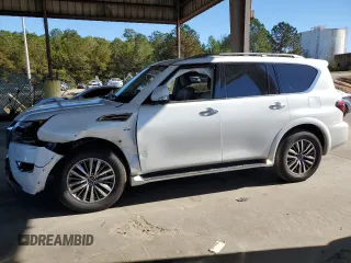 2022 Nissan Armada SL with VIN JN8AY2BA8N9392120, listed as a Copart auction lot 80426994 with 71,026 mi miles and Salvage Title. Bid and sale history available at carsss.com. Image 1.