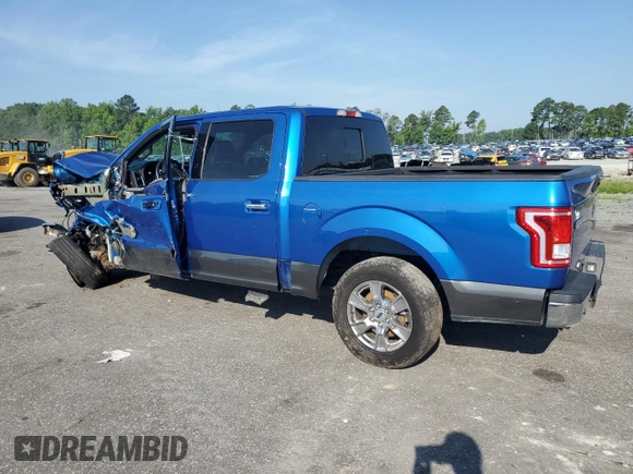 2015 Ford F-150 XL with VIN 1FTEW1CP9FFA66958, listed as a Copart auction lot 61858935 with 93,138 mi miles and Salvage title. Bid and sale history available at DreamBid. Image 2.
