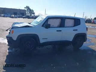 2017 Jeep Renegade Sport with VIN ZACCJAAB5HPF97197, listed as a IAAI auction lot 41368131 with 90,289 mi miles and . Bid and sale history available at DreamBid. Image 14.