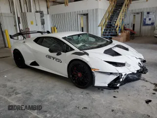2023 Lamborghini Huracan z VIN ZHWUA6ZX2PLA25552, wystawiony jako Copart lot #60155094 z przebiegiem 1142 mil mil oraz Szkody całkowita. Historia ofert i sprzedaży dostępna na DreamBid. Obrazek 4.