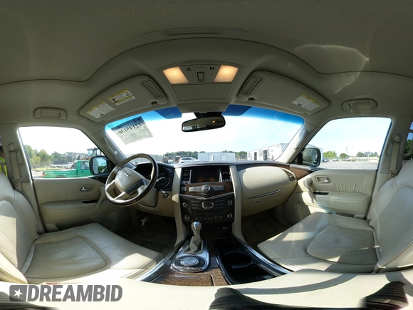 2012 Infiniti QX56 7-passenger z VIN JN8AZ2NE7C9023063, wystawiony jako IAAI lot #42145130 z przebiegiem 149 172 mil mil oraz . Historia ofert i sprzedaży dostępna na DreamBid. Obrazek 18.