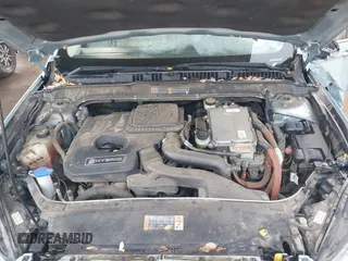 2014 Ford Fusion SE Hybrid with VIN 3FA6P0LU8ER283409, listed as a IAAI auction lot 40984629 with 206,605 mi miles. Bid and sale history available at carsss.com. Image 10.