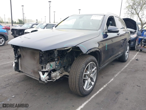 2019 Mercedes-Benz GLC with VIN WDC0G4JB9KV123914, listed as a IAAI auction lot 42028345 with 47,524 mi miles. Bid and sale history available at carsss.com. Image 18.