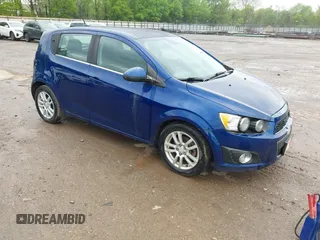 2013 Chevrolet Sonic LT with VIN 1G1JC6SH0D4196613, listed as a IAAI auction lot 42032791 with 175,316 mi miles. Bid and sale history available at carsss.com. Image 1.