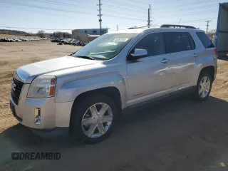2012 GMC Terrain SLT-1 with VIN 2GKFLVEK2C6246007, listed as a Copart auction lot 48367345 with 108,331 mi miles and Salvage Title. Bid and sale history available at carsss.com. Image 1.