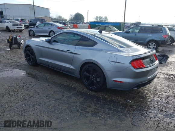 2023 Ford Mustang EcoBoost with VIN 1FA6P8TH9P5101952, listed as a IAAI auction lot 41248596 with 19,170 mi miles. Bid and sale history available at carsss.com. Image 3.