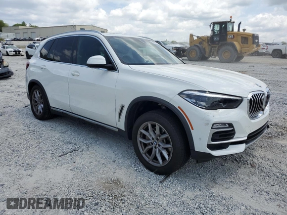 2021 BMW X5 xDrive40i z VIN 5UXCR6C07M9H21128, wystawiony jako Copart lot #54084915 z przebiegiem 26 966 mil mil oraz Szkody całkowita. Historia ofert i sprzedaży dostępna na DreamBid. Obrazek 4.