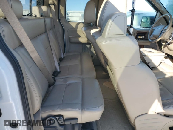 2005 Ford F-150 XLT with VIN 1FTPX14555NA48125, listed as a Copart auction lot 46129885 with 203,695 mi miles and Salvage Title. Bid and sale history available at carsss.com. Image 11.