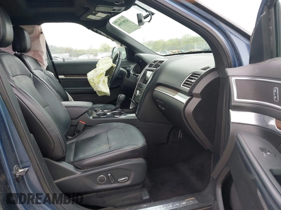 2018 Ford Explorer Limited with VIN 1FM5K8F89JGA43557, listed as a IAAI auction lot 42007090 with 82,087 mi miles and . Bid and sale history available at carsss.com. Image 5.