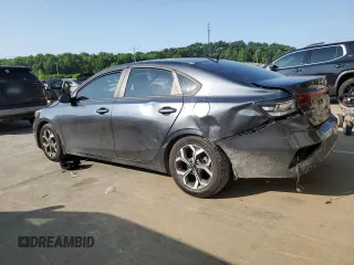 2021 Kia Forte LXS with VIN 3KPF24AD4ME363556, listed as a Copart auction lot 58812105 with 72,407 mi miles and Salvage title. Bid and sale history available at DreamBid. Image 2.