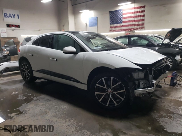 2020 Jaguar I-Pace HSE with VIN SADHD2S10L1F79442, listed as a Copart auction lot 41783905 with 54,254 mi miles and Salvage title. Bid and sale history available at DreamBid. Image 4.