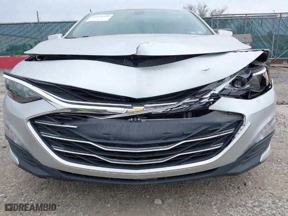 2021 Chevrolet Malibu LT with VIN 1G1ZD5ST3MF008010, listed as a IAAI auction lot 41876299 with 92,958 mi miles. Bid and sale history available at carsss.com. Image 6.
