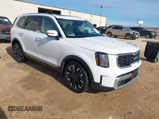 2023 Kia Telluride SX Prestige X-Pro with VIN 5XYP5DGC2PG327611, listed as a IAAI auction lot 41072515 with 30,809 mi miles and . Bid and sale history available at DreamBid. Image 1.