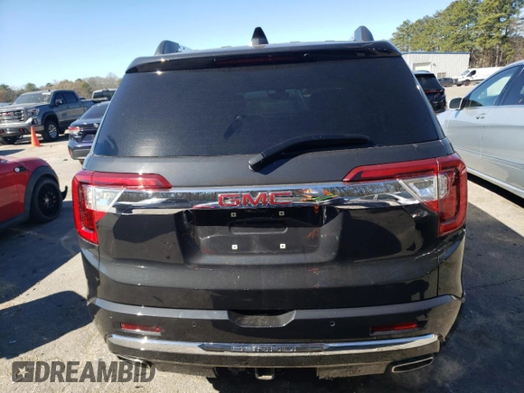 2020 GMC Acadia Denali with VIN 1GKKNPLS6LZ216097, listed as a Copart auction lot 46839645 with 44,755 mi miles and Salvage title. Bid and sale history available at DreamBid. Image 6.