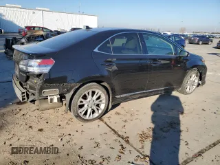 2010 Lexus HS 250h with VIN JTHBB1BA1A2014489, listed as a Copart auction lot 83256684 with 136,657 mi miles and Salvage Title. Bid and sale history available at DreamBid. Image 3.