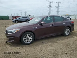 2017 Kia Optima LX z VIN 5XXGT4L32HG166565, wystawiony jako Copart lot #54510785 z przebiegiem 78 531 mil mil oraz Szkoda całkowita • Salvage title. Historia ofert i sprzedaży dostępna na DreamBid. Obrazek 1.