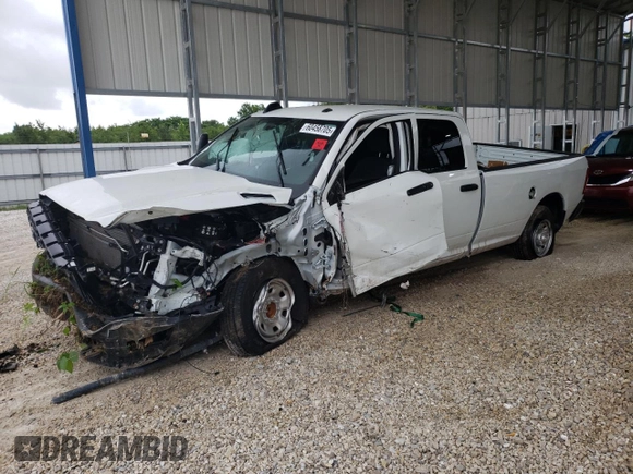 2024 Ram 2500 Tradesman with VIN 3C6UR4HL9RG328420, listed as a Copart auction lot 60458705 with Not provided miles and Clean title. Bid and sale history available at DreamBid. Image 1.