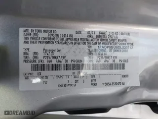 2013 Ford C-Max Hybrid SEL with VIN 1FADP5BU8DL520712, listed as a IAAI auction lot 41158589 with 175,025 mi miles. Bid and sale history available at carsss.com. Image 9.