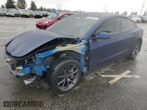2023 Tesla Model 3 с VIN 5YJ3E1EA8PF465885, выставлен на аукционе Copart как лот 48393865 с пробегом 40 558 миль миль и Списание • Salvage title. История ставок и продаж доступна на DreamBid. Изображение 1.