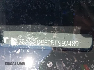 2024 Tesla Model Y Long Range z VIN 7SAYGDEE2RF992489, wystawiony jako IAAI lot #42258232 z przebiegiem 14 771 mil mil oraz . Historia ofert i sprzedaży dostępna na DreamBid. Obrazek 9.