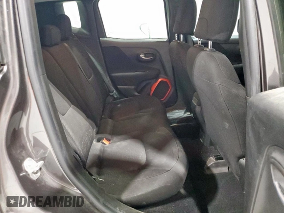 2018 Jeep Renegade Upland z VIN ZACCJBAB3JPH65558, wystawiony jako Copart lot #62900005 z przebiegiem 117 998 mil mil oraz Czysty tytuł • Clean title. Historia ofert i sprzedaży dostępna na DreamBid. Obrazek 10.