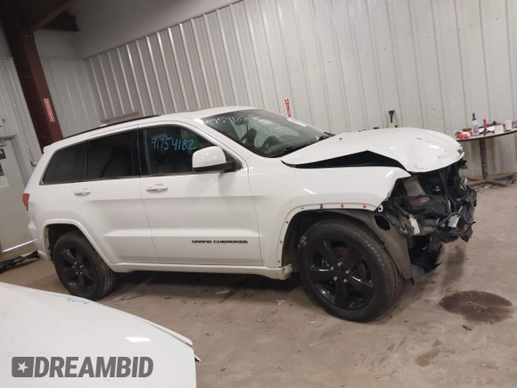 2015 Jeep Grand Cherokee Laredo with VIN 1C4RJFAG6FC606431, listed as a IAAI auction lot 41754182 with 99,987 mi miles. Bid and sale history available at carsss.com. Image 13.