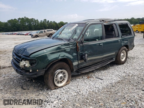 1998 Ford Explorer XLT with VIN 1FMZU32P8WZA91509, listed as a Copart auction lot 65531174 with 127,182 mi miles and Salvage title. Bid and sale history available at DreamBid. Image 1.