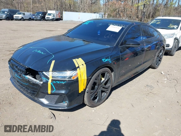 2019 Audi A7 Prestige with VIN WAUV2AF27KN028931, listed as a IAAI auction lot 42042526 with 50,581 mi miles and . Bid and sale history available at DreamBid. Image 18.