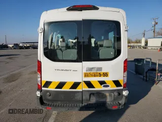 2019 Ford Transit Passenger XL with VIN 1FBAX2CM8KKB74307, listed as a Copart auction lot 82983424 with 114,377 mi miles and Salvage Title. Bid and sale history available at carsss.com. Image 6.
