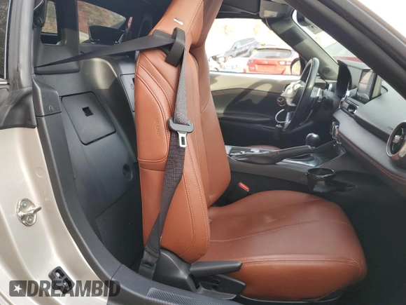 2023 Mazda MX-5 Miata Grand Touring with VIN JM1NDAM70P0552860, listed as a Copart auction lot 79240314 with 16,173 mi miles and Salvage title. Bid and sale history available at DreamBid. Image 11.