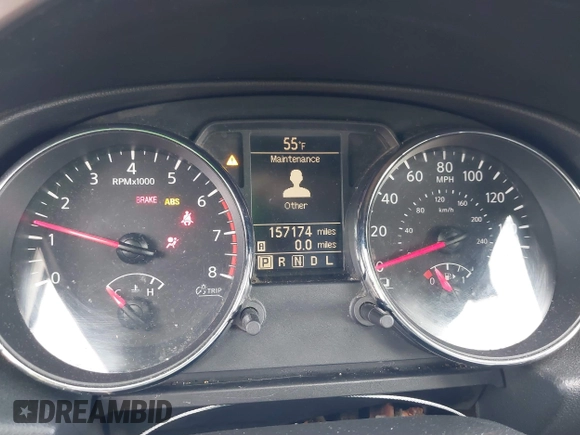 2012 Nissan Rogue SL with VIN JN8AS5MT3CW276470, listed as a IAAI auction lot 41505237 with 157,174 mi miles and . Bid and sale history available at DreamBid. Image 7.