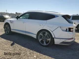 2025 Genesis GV80 Prestige with VIN KMUHEESC5SU221448, listed as a Copart auction lot 48557875 with 10,971 mi miles and Salvage Title. Bid and sale history available at DreamBid. Image 2.