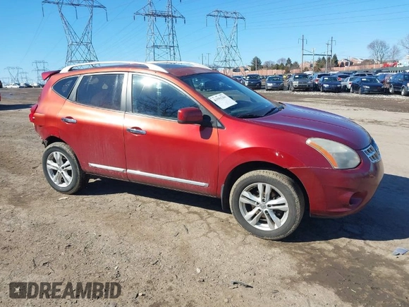 2013 Nissan Rogue SL with VIN JN8AS5MV1DW616248, listed as a IAAI auction lot 41591264 with 127,324 mi miles and . Bid and sale history available at DreamBid. Image 1.
