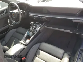 2021 Porsche 911 Carrera S with VIN WP0AB2A95MS222552, listed as a Copart auction lot 75054704 with 0 mi miles and Salvage Title. Bid and sale history available at carsss.com. Image 8.