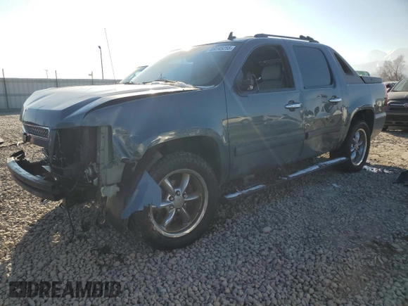 2008 Chevrolet Avalanche LTZ with VIN 3GNFK12Y58G167482, listed as a Copart auction lot 89145255 with 139,527 mi miles and Salvage Title. Bid and sale history available at DreamBid. Image 1.