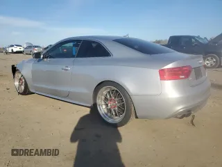 2015 Audi S5 Premium Plus with VIN WAUCGAFR5FA014240, listed as a Copart auction lot 46803145 with 79,657 mi miles and Salvage Title. Bid and sale history available at carsss.com. Image 2.