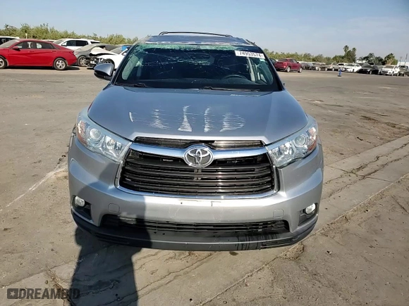 2016 Toyota Highlander LE Plus with VIN 5TDZKRFH3GS158603, listed as a Copart auction lot 74953574 with 87,542 mi miles and Salvage Title. Bid and sale history available at carsss.com. Image 12.