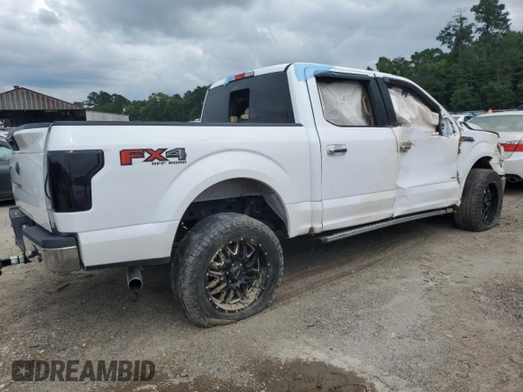 2015 Ford F-150 XLT with VIN 1FTEW1EG7FKE68370, listed as a Copart auction lot 58085685 with 107,967 mi miles and Salvage title. Bid and sale history available at DreamBid. Image 3.