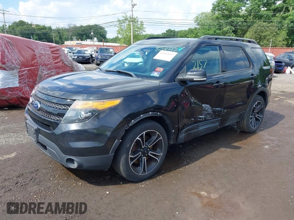 2015 Ford Explorer Sport z VIN 1FM5K8GTXFGA00534, wystawiony jako IAAI lot #42562157 z przebiegiem 178 420 mil mil oraz . Historia ofert i sprzedaży dostępna na DreamBid. Obrazek 2.