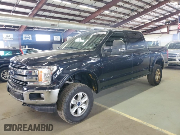 2019 Ford F-150 XL with VIN 1FTEW1E59KFA67288, listed as a Copart auction lot 54823715 with 139,483 mi miles and Clean Title. Bid and sale history available at carsss.com. Image 1.